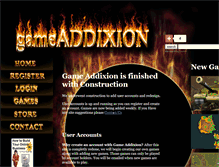 Tablet Screenshot of gaddixion.com